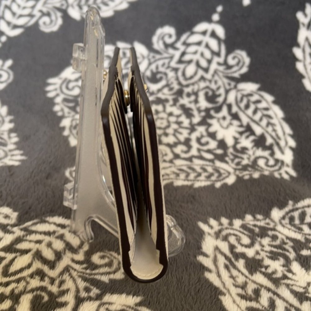 Kate Spade Staci Large Slim Bifold Wallet Parchment - Picture 12 of 16